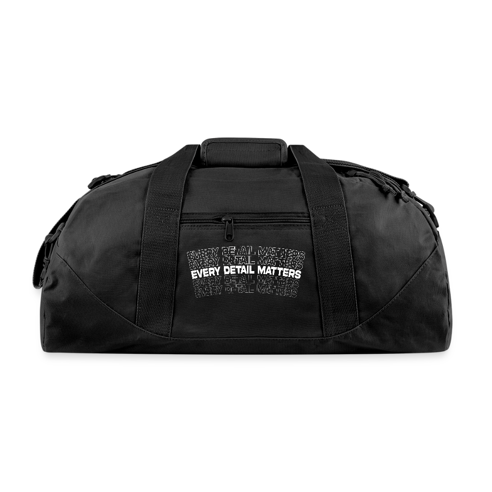 Every detail matters - Recycled Duffel Bag