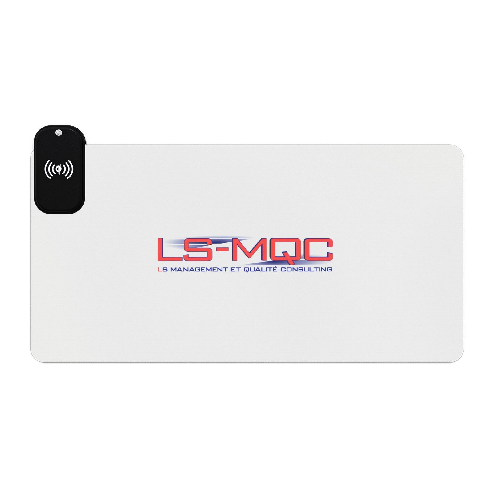 LS-MQC - LED Wireless Charging Gaming Mouse Pad — RGB Desk Mat with Qi Power - Image 13