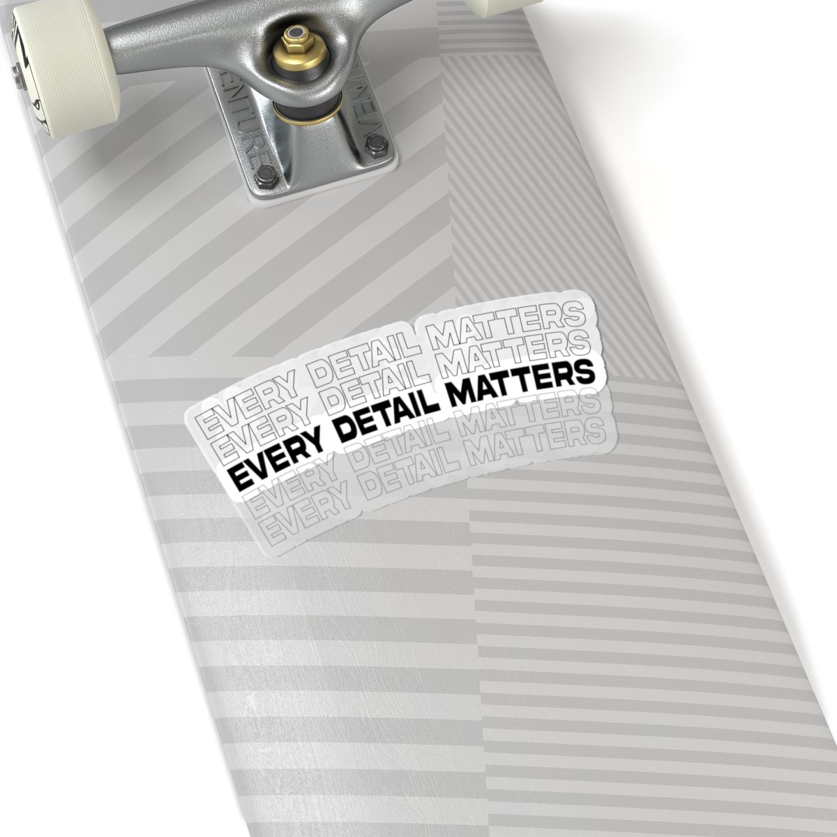Every Detail Matters Kiss-Cut Sticker – Minimal Motivational Laptop Decal - Image 8
