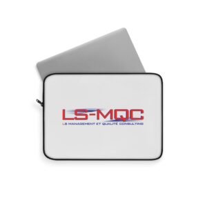 Laptop Sleeve — LS-MQC Logo (LS Management et Qualité Consulting)