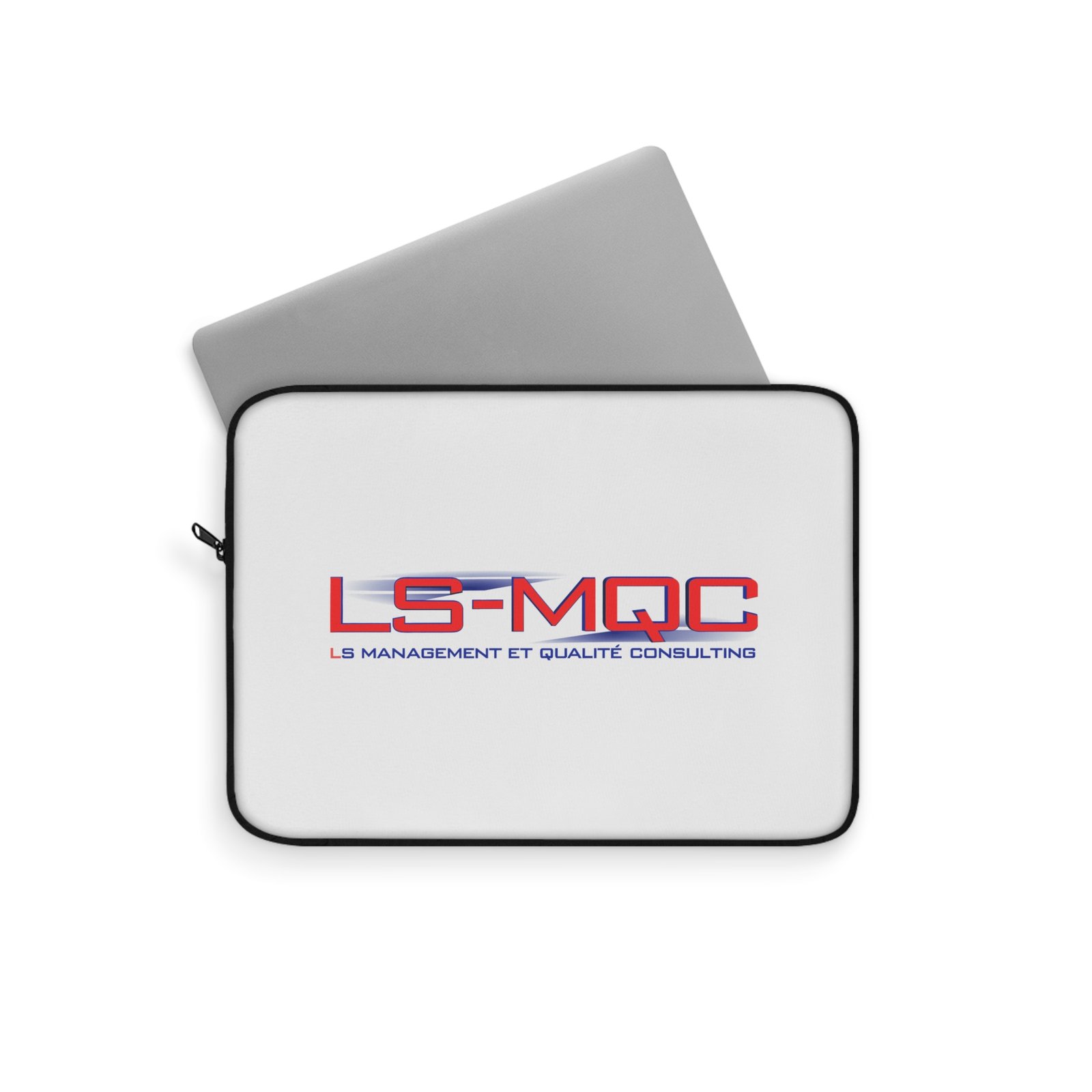 Laptop Sleeve — LS-MQC Logo (LS Management et Qualité Consulting)