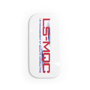 Phone Grip Stand — LS-MQC Logo (LS Management et Qualité Consulting)