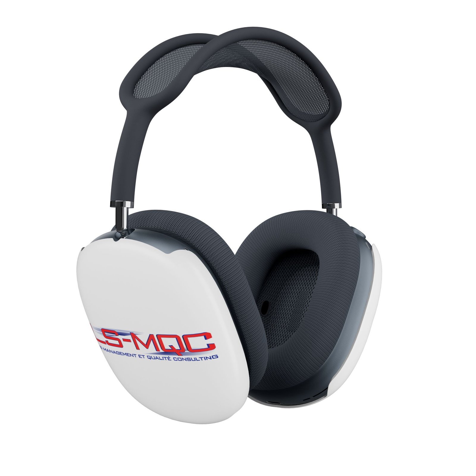 LS-MQC Logo AirPods Max Shell Case — Protective Decorative Ear Cup Covers - Image 3