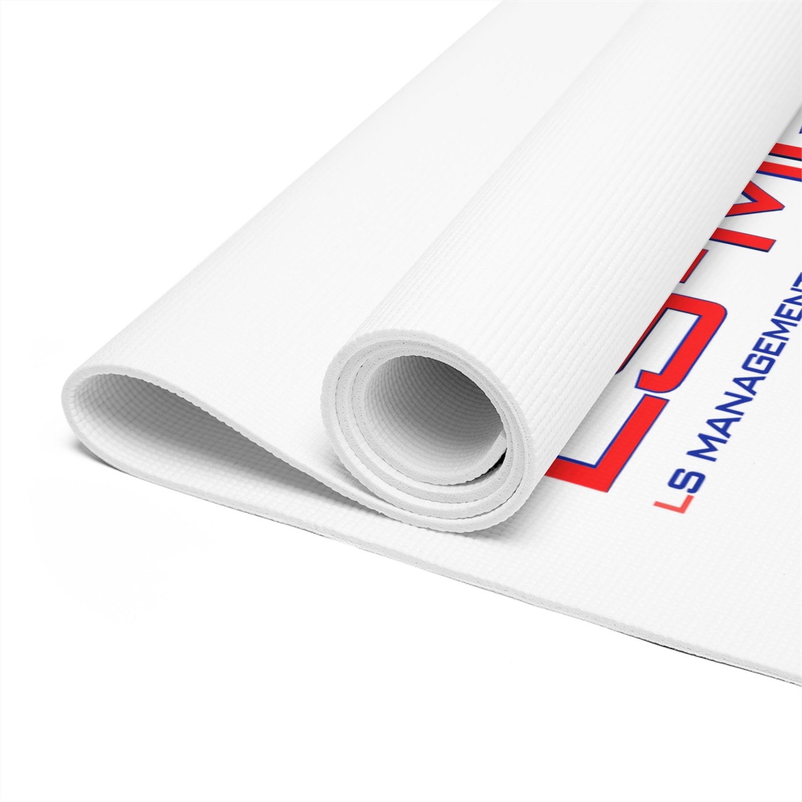 Foam Yoga Mat with LS-MQC Logo – Lightweight Exercise & Pilates Mat - Image 3