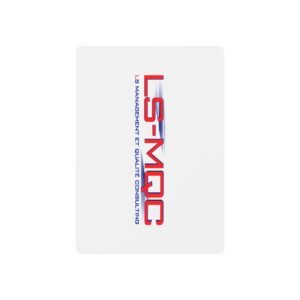 Poker Playing Cards – Custom LS-MQC Logo Deck (Classic Ace Spade Design)