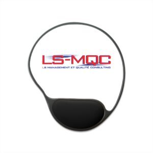 Branded LS-MQC Ergonomic Mouse Pad with Wrist Rest